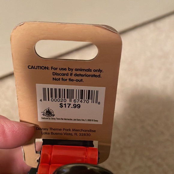 Disney Tails Star Wars dog leash/lead new.  Dark side red - Picture 6 of 8